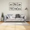 Image de Tapis Iza Poils Courts Style Scandinave Crème 120x170 Cm Vidaxl