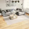 Image de vidaXL Tapis Poils Courts Moquette de Sol Tapis de Zone Carpette de Salon Chambre à Coucher Couloir Style Scandinave 375443