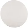 Image de Tapis Iza Poils Courts Style Scandinave Crème Ø 80 Cm Vidaxl