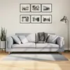Image de Tapis Iza Poils Courts Style Scandinave Gris 80x150 Cm Vidaxl