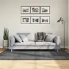 Image de Tapis Oviedo À Poils Courts Anthracite 140x200 Cm Vidaxl