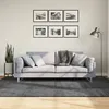 Image de Tapis Oviedo À Poils Courts Anthracite 160x230 Cm Vidaxl