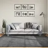 Image de Tapis Oviedo À Poils Courts Anthracite 200x200 Cm Vidaxl