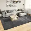 Image de Tapis Oviedo À Poils Courts Anthracite 240x340 Cm Vidaxl