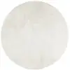 Image de Vidaxl tapis oviedo à poils courts crème ø 160 cm