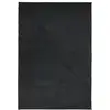 Image de Vidaxl tapis oviedo à poils courts noir 140x200 cm