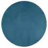 Image de Vidaxl tapis oviedo à poils courts turquoise ø 120 cm