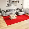 Image de Tapis Oviedo À Poils Courts Rouge 200x280 Cm Vidaxl