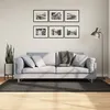 Image de Tapis Istan À Poils Longs Aspect Brillant Anthracite 100x200 Cm Vidaxl