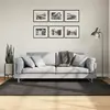 Image de Tapis Istan À Poils Longs Aspect Brillant Anthracite 140x200 Cm Vidaxl