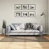 Image de Tapis Istan À Poils Longs Aspect Brillant Gris 120x170 Cm Vidaxl