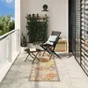 Image de Tapis Arbizu Intérieur Extérieur Design Vintage 80x250 Cm Vidaxl