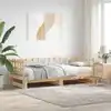 Image de Lit Coulissant Sans Matelas 2x(90x200) Cm Bois Massif Vidaxl