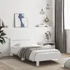 Image de Cadre De Lit Sans Matelas Avec Tête De Lit Blanc 100x200 Cm Vidaxl