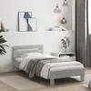 Image de Cadre De Lit Sans Matelas Avec Tête De Lit 90x200 Cm Vidaxl