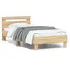 Image de Vidaxl cadre de lit sans matelas avec tête de lit 90x190 cm