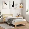 Image de Cadre De Lit Sans Matelas Avec Tête De Lit 75x190 Cm Vidaxl