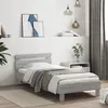 Image de Cadre De Lit Sans Matelas Avec Tête De Lit 75x190 Cm Vidaxl