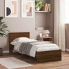 Image de Cadre De Lit Sans Matelas Avec Tête De Lit 90x200 Cm Vidaxl