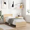 Image de Cadre De Lit Sans Matelas Avec Tête De Lit 90x190 Cm Vidaxl
