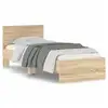 Image de Vidaxl cadre de lit sans matelas avec tête de lit 90x190 cm