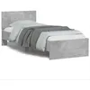 Image de vidaXL Cadre de lit sans matelas avec lumières LED 90x200 cm 838809