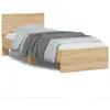 Image de Cadre De Lit Sans Matelas Avec Lumières Led 90x190 Cm Vidaxl