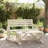 Image de vidaXL Salon de Jardin 2 pcs Canapés de Patio Ensemble de Meubles Mobilier de Terrasse Arrière-cour Exterieur Bois de 365105