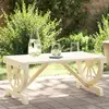 Image de Table Basse De Jardin 90x50x40 Cm Bois De Sapin Massif Vidaxl