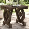 Image de vidaXL Repose-pied de jardin 40x365x385 cm bois massif sapin 365110