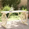 Image de Table De Jardin 115x55x65 Cm Bois De Sapin Massif Vidaxl