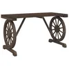 Image de Table De Jardin 115x55x65 Cm Bois De Sapin Massif Vidaxl