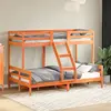 Image de Lit Superposé Sans Matelas 90x200/120x200 Cm Bois Massif Vidaxl