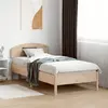 Image de Cadre De Lit Sans Matelas 75x190 Cm Bois De Pin Massif Vidaxl