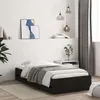 Image de Cadre De Lit Avec Tiroirs Sans Matelas Noir 100x200 Cm Vidaxl