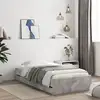 Image de Cadre De Lit Avec Tiroirs Sans Matelas Gris Béton 90x200 Cm Vidaxl