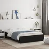 Image de Cadre De Lit Avec Tiroirs Sans Matelas Noir 120x190 Cm Vidaxl