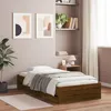 Image de Cadre De Lit Avec Tiroirs Sans Matelas Chêne Marron 90x190 Cm Vidaxl