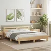Image de vidaXL Cadre de lit sans matelas chêne sonoma 180x200 cm 3207401