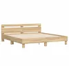Image de Cadre De Lit Sans Matelas Chêne Sonoma 160x200 Cm Vidaxl