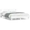 Image de Vidaxl cadre de lit sans matelas blanc 150x200 cm