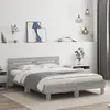 Image de Cadre De Lit Sans Matelas Sonoma Gris 150x200 Cm Vidaxl