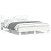 Image de Vidaxl cadre de lit sans matelas blanc 140x200 cm