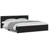 Image de Vidaxl cadre de lit sans matelas noir 160x200 cm