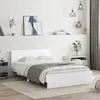 Image de Cadre De Lit Sans Matelas Blanc 120x200 Cm Vidaxl