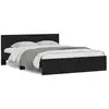 Image de Vidaxl cadre de lit sans matelas noir 140x190 cm