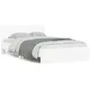 Image de Vidaxl cadre de lit sans matelas blanc 120x190 cm