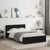 Image de Cadre De Lit Sans Matelas Noir 120x190 Cm Vidaxl