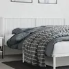 Image de Tête De Lit De Remplacement Métal Blanc 180 Cm Vidaxl