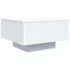 Image de Vidaxl table basse blanc 55x55x31 cm bois d'ingénierie